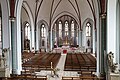 Innenansicht der kath. Kirche St. Viktor zu Damme (Dümmer) von der Empore aus gesehen