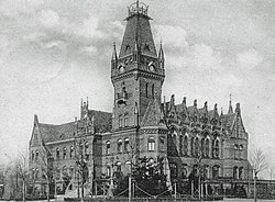 Rathaus Lichterfelde, um 1900