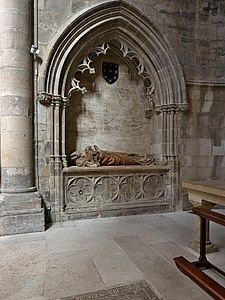 Sepulcro en la Catedral de Tudela