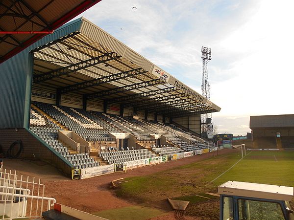 The Bob Shankly Stand at Dens Park