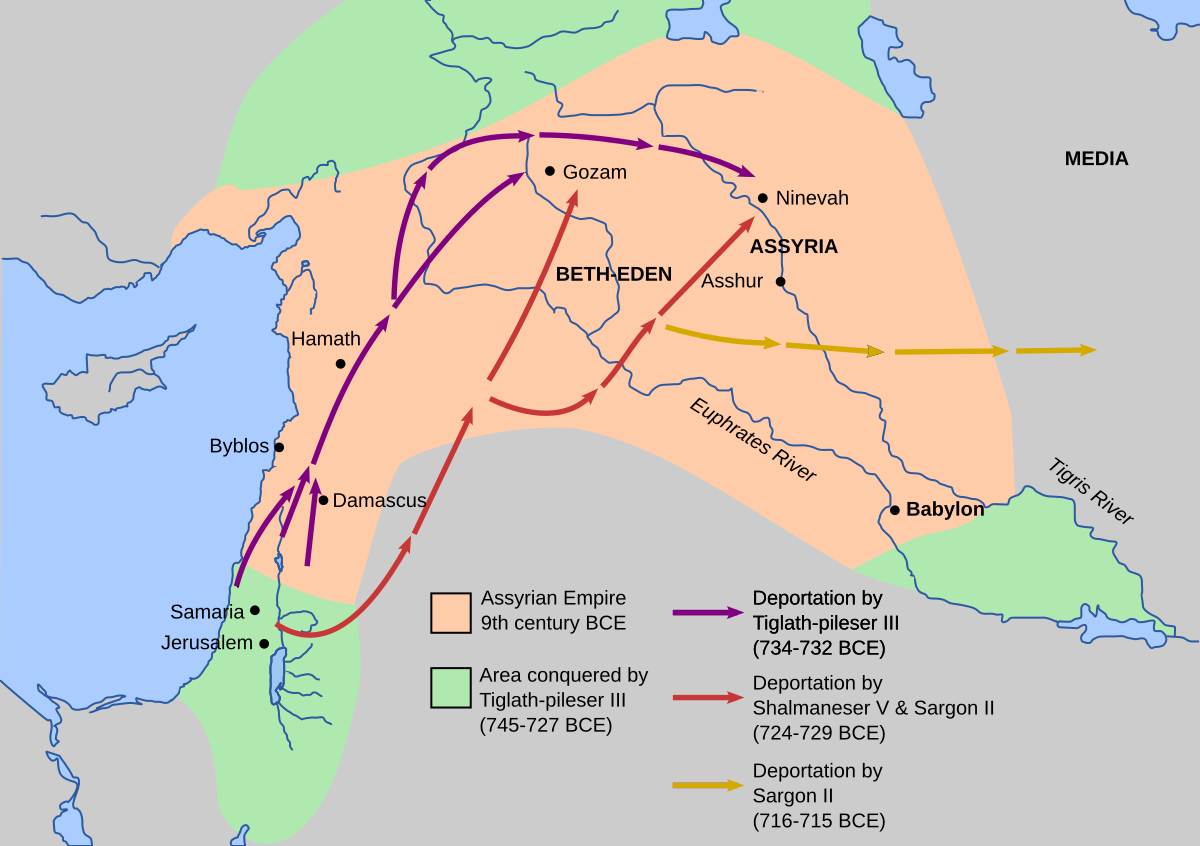 assyrian empire timeline