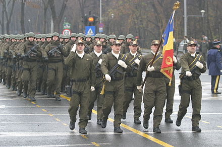 A Counter-Terrorism Battalion of the SRI on parade in 2008.