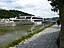 Donaukai Passau mit Kreuzfahrtschiff auf der Donau.