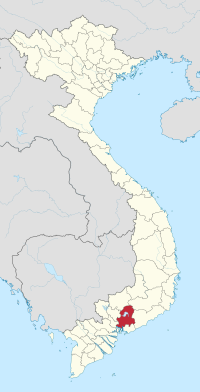 Dong Nai in Vietnam.svg