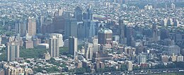 Die Skyline der Innenstadt von Brooklyn vom One World Observatory.JPG