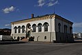 Main building from land side, main enterance