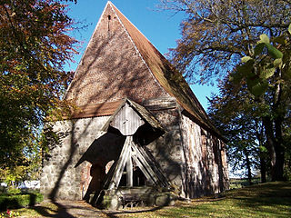 Drechow Place in Mecklenburg-Vorpommern, Germany