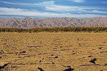 Drought in Balochistan, Pakistan Dried Up Dam Water, Mirani Dam Turbat region, Balochistan.jpg