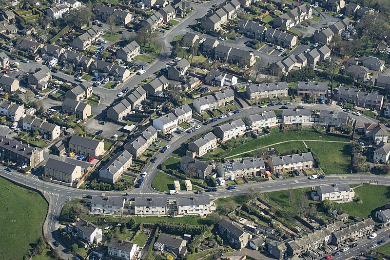 File:Drone view of houses (Unsplash).jpg