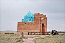 Juchi Mausoleum, Ulytau Region, Kazakhstan Dzhuchi khan mausoleum.jpg