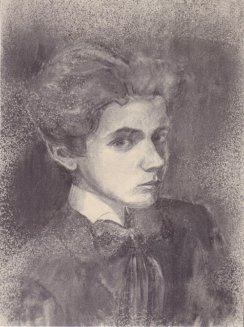 Self-portrait, 1906 (aged 16)