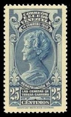List of people on the postage stamps of Venezuela - Wikipedia