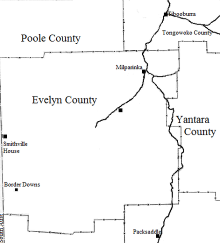 Evelyn County map. EvelynCounty1.png