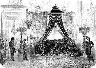 レオポルド1世の告別式 (1865年)