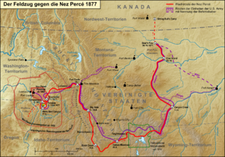 122: Feldzug gegen die Nez Percé