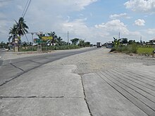 Felipe Vergara Highway in 2014 Felipe Vergara Highway (northern terminus) in Cabanatuan City.jpg