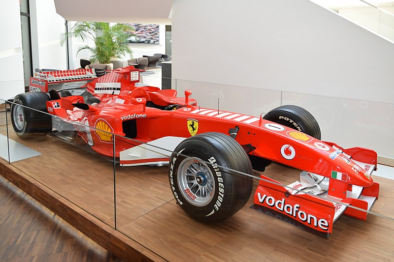 File:Ferrari Vodafone Schumacher (2).jpg