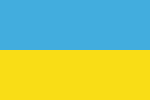 Flag of Ukraine with lighter shades has been frequently used alternatively to the darker version[1][2][3][4][5][6]