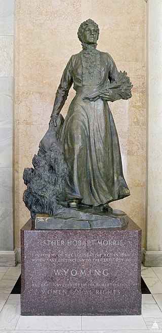 <span class="mw-page-title-main">Statue of Esther Hobart Morris</span> Statue by Avard Fairbanks