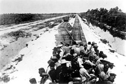 Floridan itärannikon rautatien Overseas Extension 1906.jpg
