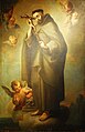 Painting of Saint Francis of Assisi by author unknown from the 18th century