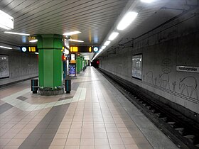 Immagine illustrativa dell'articolo Habsburgerallee (metropolitana di Francoforte)