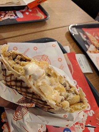 <span class="mw-page-title-main">French tacos</span> French fast food dish