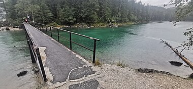 Eibsee (Fußgängerbrücke) 2023