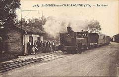 Saint-Didier-sur-Chalaronne, gare du tramway