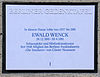 Memorial plaque under the oaks 104a Ewald Wenck.JPG