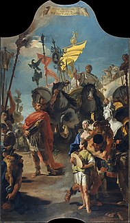 Giovanni Battista Tiepolo - battaglia di Vercelli - Metropolitan New York.jpg