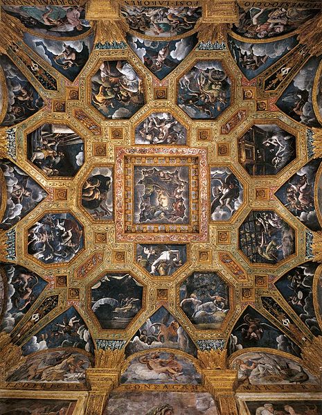 File:Giulio Romano - Vaulted ceiling - WGA09577.jpg