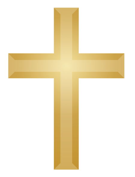 ไฟล์:Gold Christian Cross no Red.svg