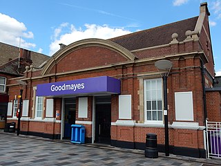 <span class="mw-page-title-main">Goodmayes railway station</span> National Rail station in London, England