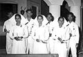 Graduate nurses, Bihar, India, 1957 (16918783611).jpg