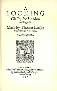 Thomas Lodge English writer and dramatist (c. 1558–1625)