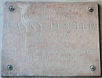 Fanny Elssler - memorial plaque
