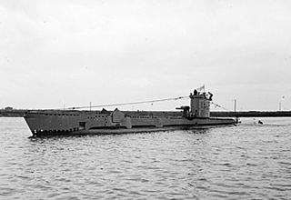 HMS <i>Venturer</i> (P68) WWII V-class submarine operated by the Royal Navy