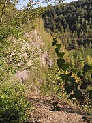 Blick von der nordwestl. Abbruchkante