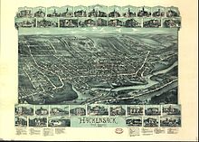 Hackensack map c. 1896 Hackensack 1896.jpg