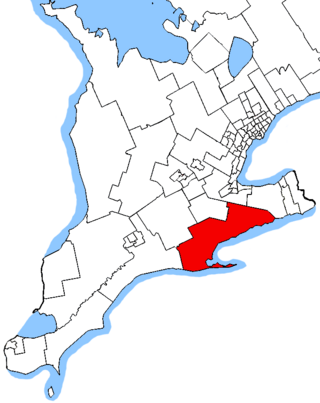 <span class="mw-page-title-main">Haldimand—Norfolk (federal electoral district)</span> Federal electoral district in Ontario, Canada