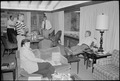 Hamilton Jordan, Zbigniew Brzezinski, William Quandt, Cyrus Vance and Jimmy Carter at Camp David. - NARA - 181335.tif