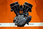 Thumbnail for Harley-Davidson Panhead engine