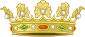 Heraldic Crown of Spanish Dukes (Variant 1).svg