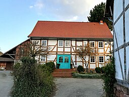 Heritage building, Schwarze Gasse 10, Diemarden-Gleichen, district Göttingen 03
