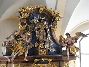 Pfarrkirche Faistenau: Gründung, Baugeschichte der Kirche, Ausstattung