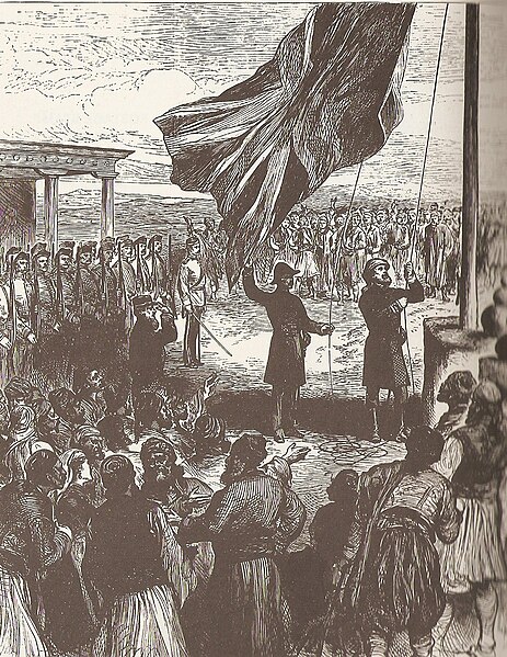 File:Hosting the British flag at Nicosia.jpg