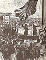 Image 19Hoisting the British flag at Nicosia (from Cyprus)