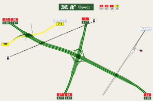 Autobahnknoten Opacz