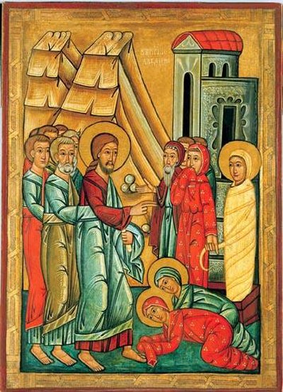 Icon of Lazarus Saturday